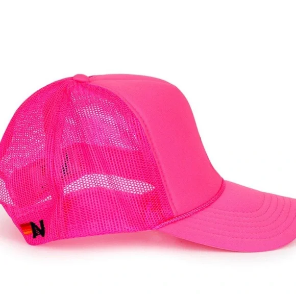 Aviator Nation Pink Mesh Cap - Picture 6 of 6